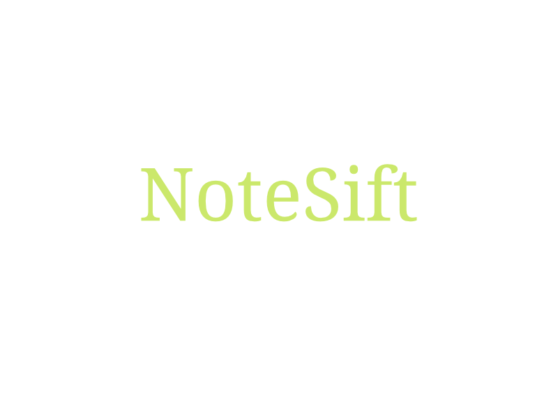 NoteSift